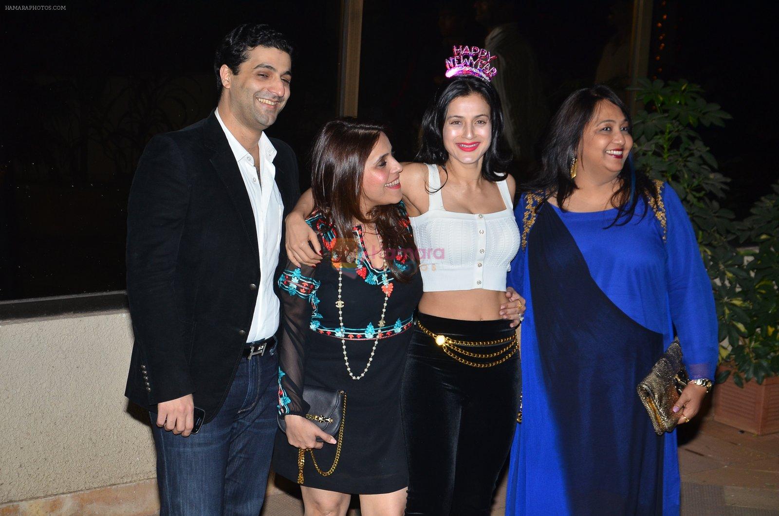 Ameesha Patel at Sanjay Dutt's New Year Bash in Mumbai on 31st Dec 2014