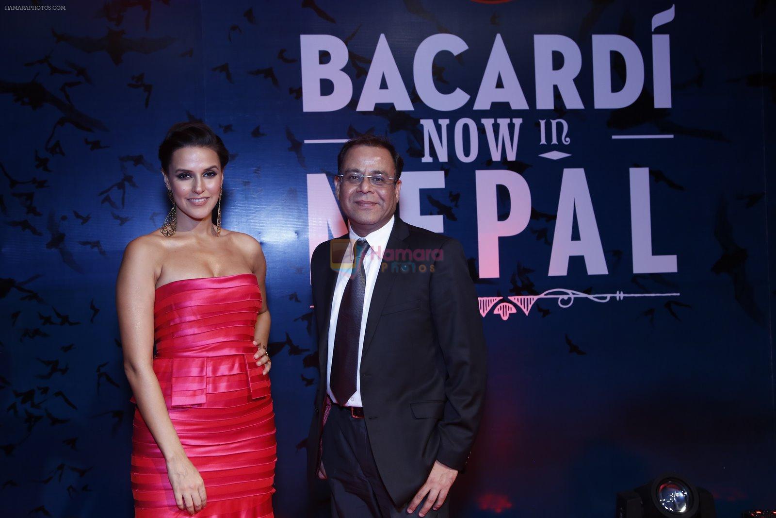 Neha Dhupia at Bacardi Launch in Nepal on 4th Jan 2015