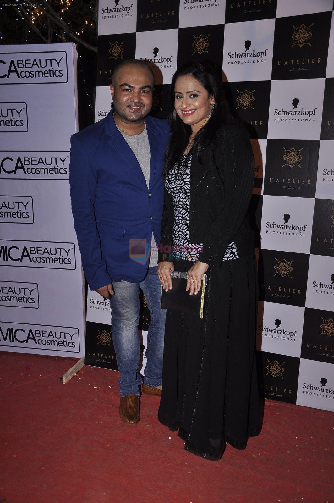 at TV actor Tapan Singh's new spa L_atelier launch in Mumbai on 4th Jan 2015