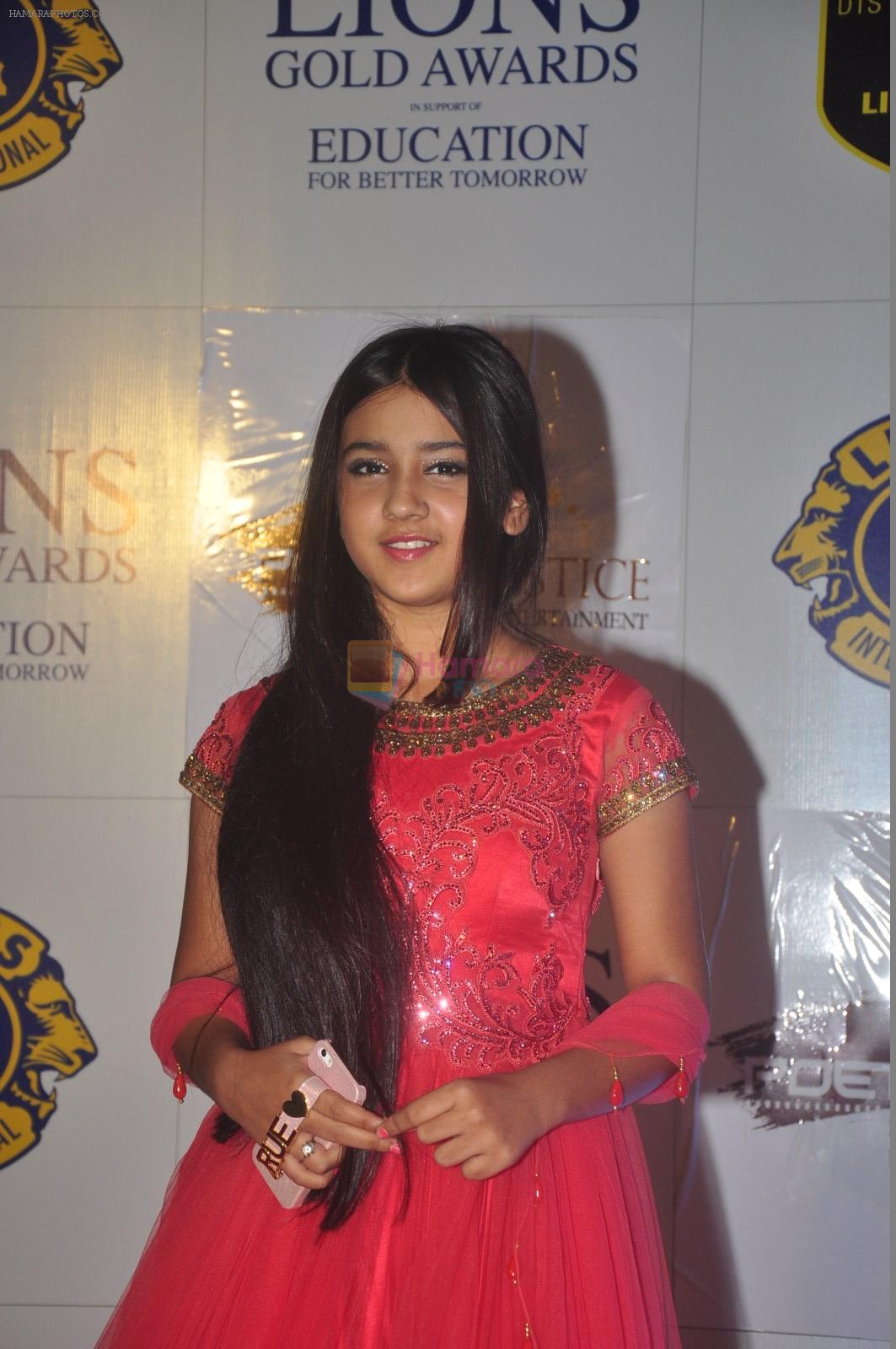 at the 21st Lions Gold Awards 2015 in Mumbai on 6th Jan 2015