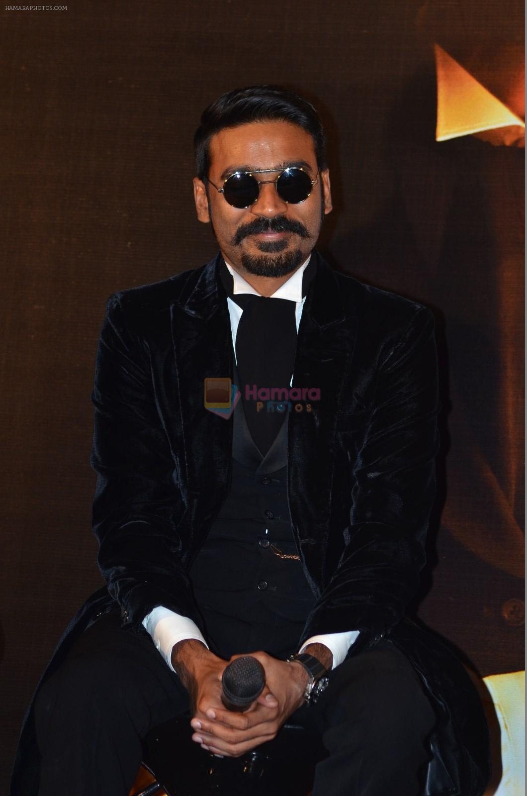 Dhanush at Shamitabh trailor launch in Mumbai on 6th Jan 2015