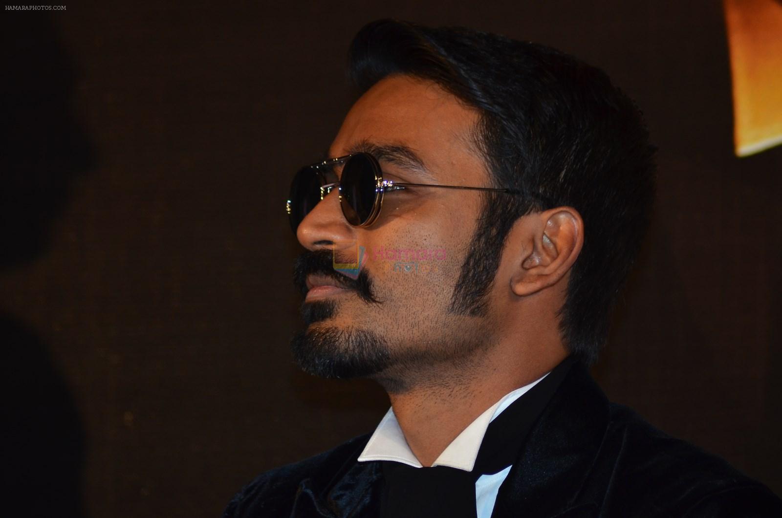 Dhanush at Shamitabh trailor launch in Mumbai on 6th Jan 2015