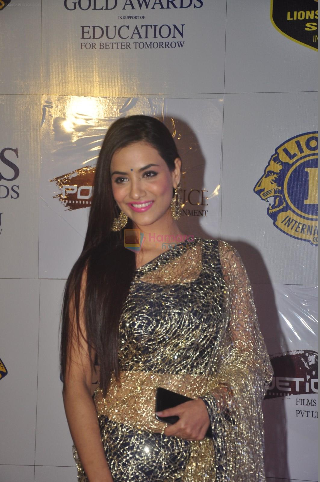 at the 21st Lions Gold Awards 2015 in Mumbai on 6th Jan 2015