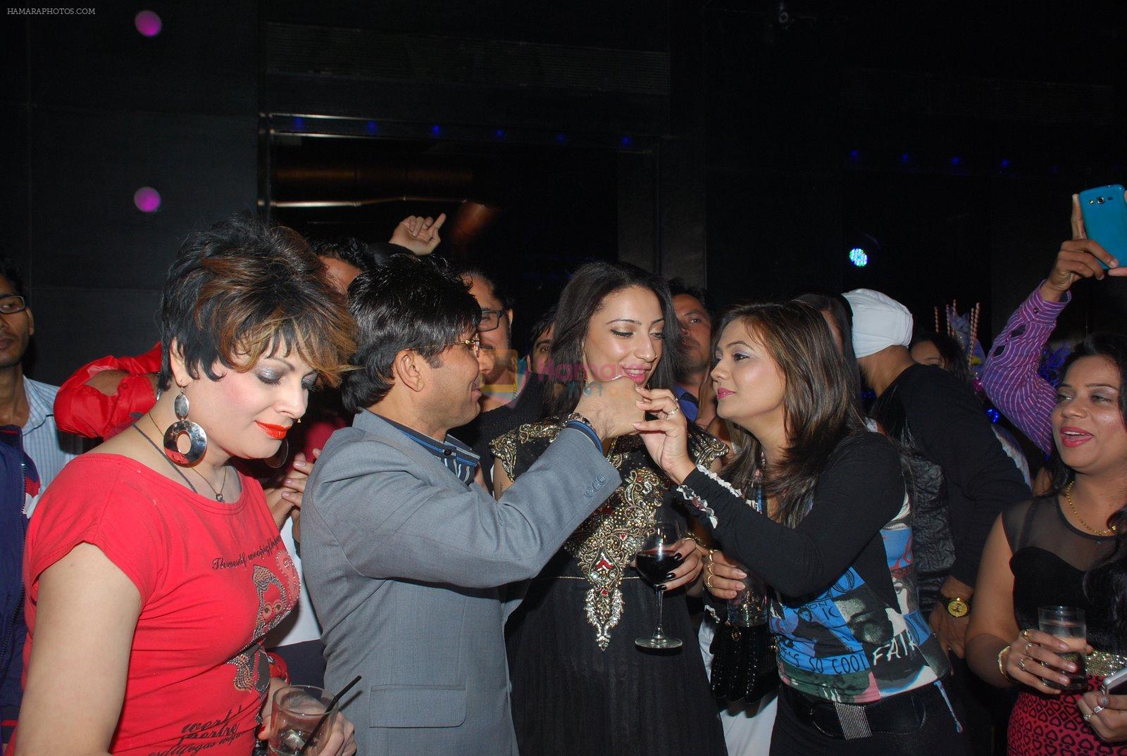 Shanti Dynamite, Bobby Darling at Kamaal Rashid Khan's birthday bash in Club Escape on 8th Jan 2015