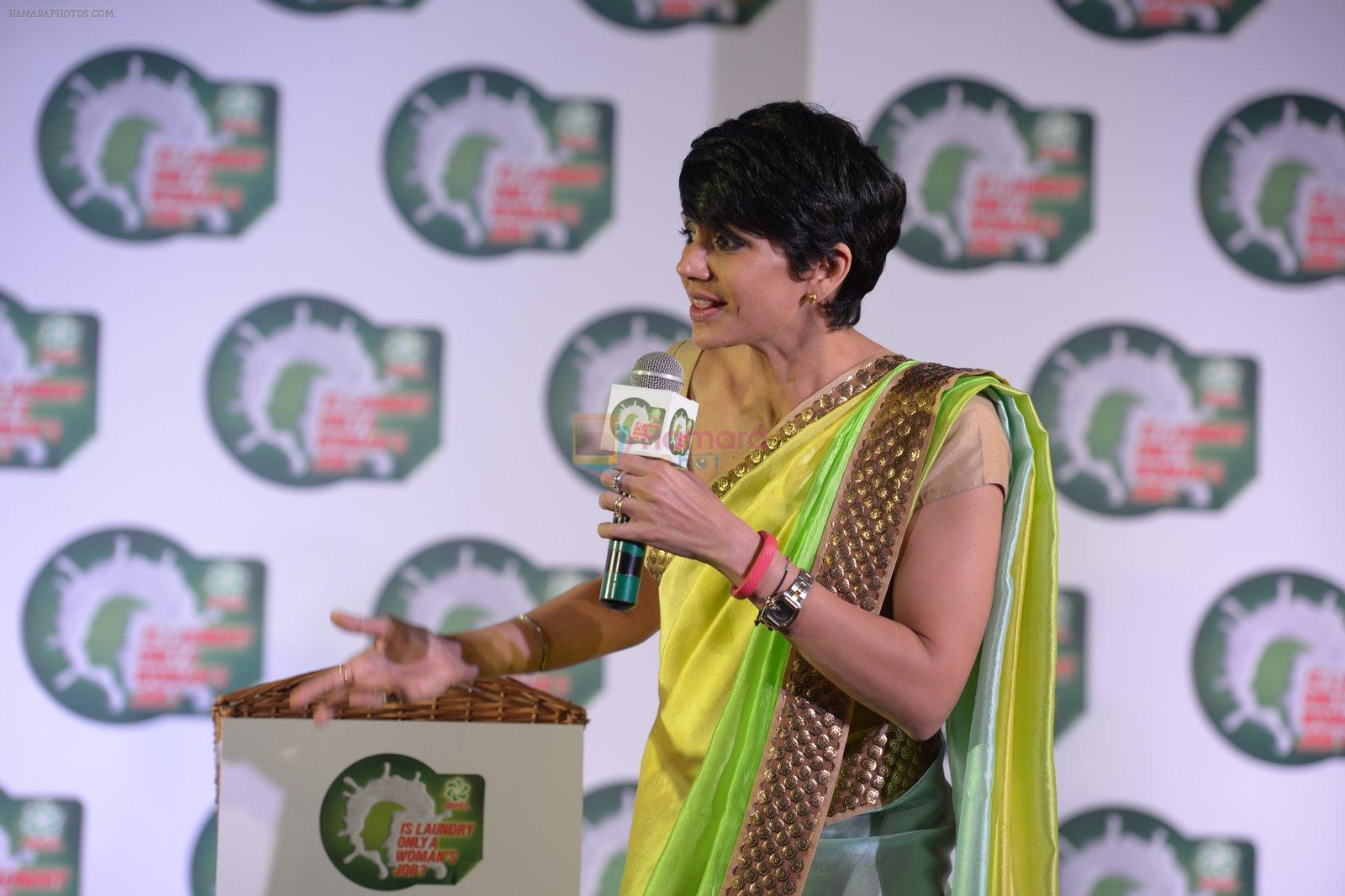 Mandira Bedi spark a debate at Ariel - Is laundry only a woman's job on 8th Jan 2015