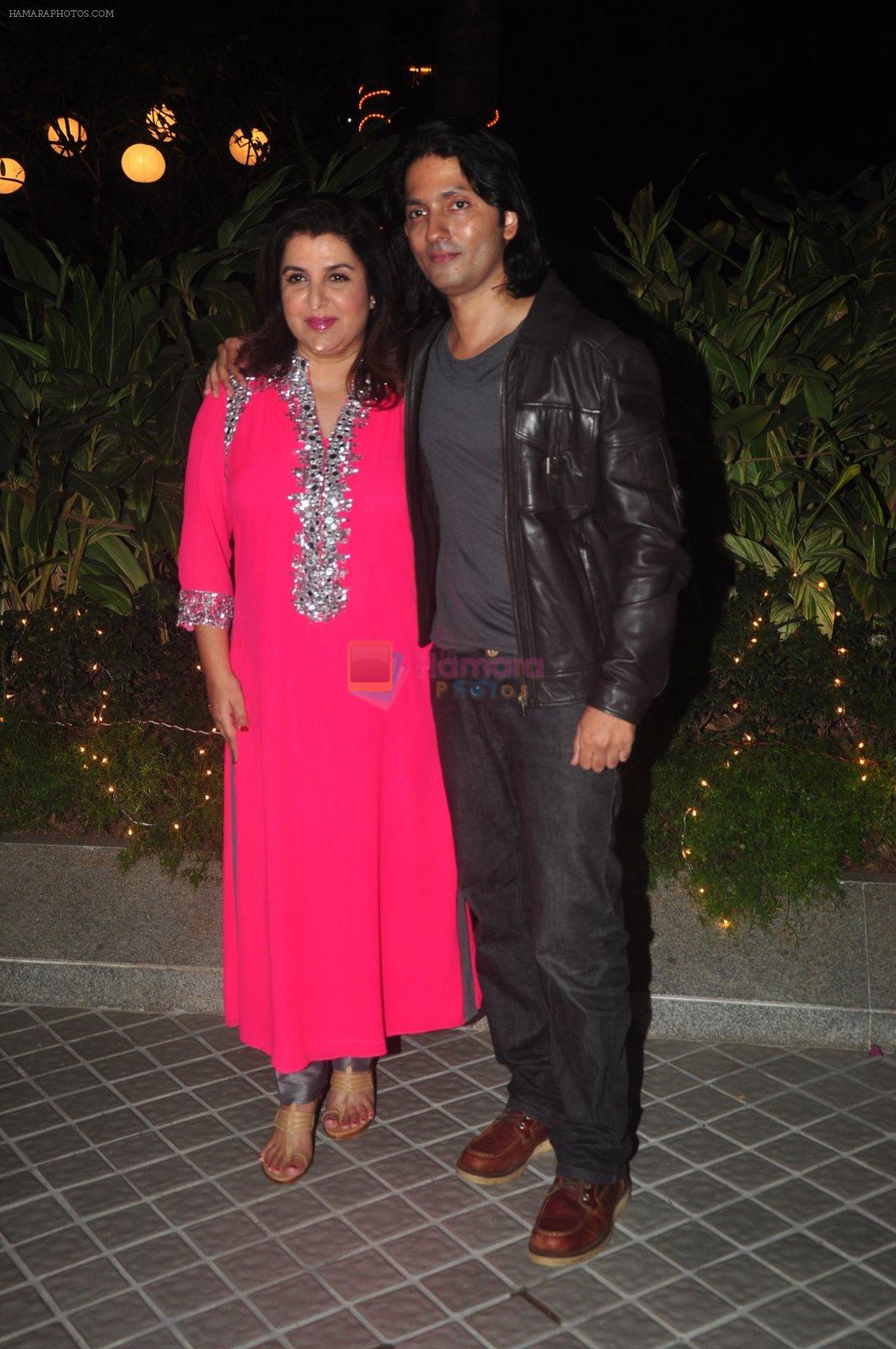 Farah Khan's birthday bash at her house in Andheri on 8th Jan 2015