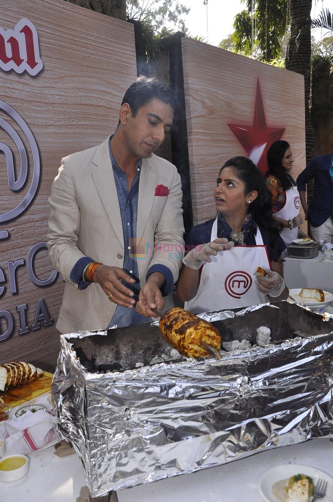 Star Plus launches new season of Master Chef in Mahalaxmi, Mumbai on 9th Jan 2015