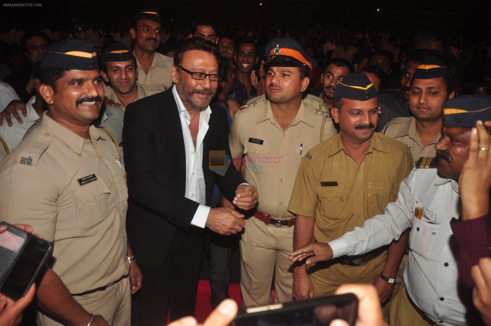 Jackie Shroff at Police show Umang in Andheri Sports Complex, Mumbai on 10th Jan 2015