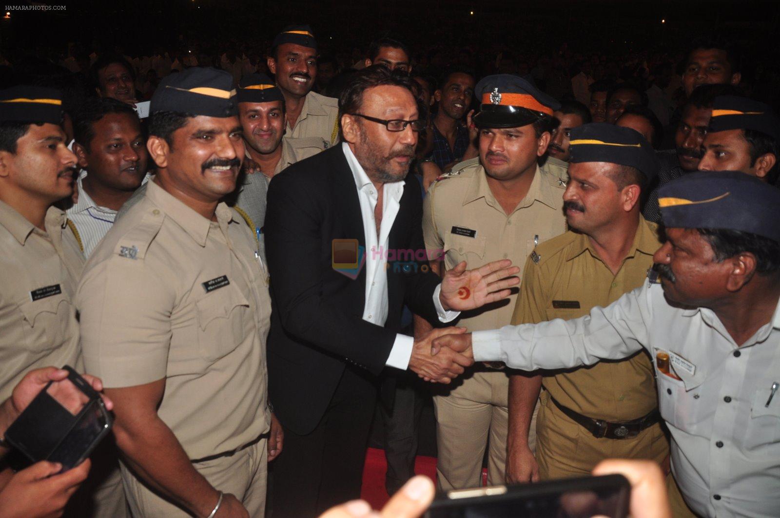 Jackie Shroff at Police show Umang in Andheri Sports Complex, Mumbai on 10th Jan 2015
