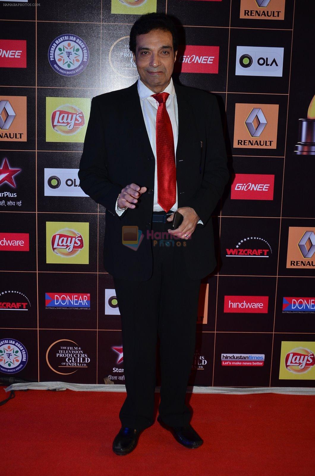 Dheeraj Kumar at Producers Guild Awards 2015 in Mumbai on 11th Jan 2015