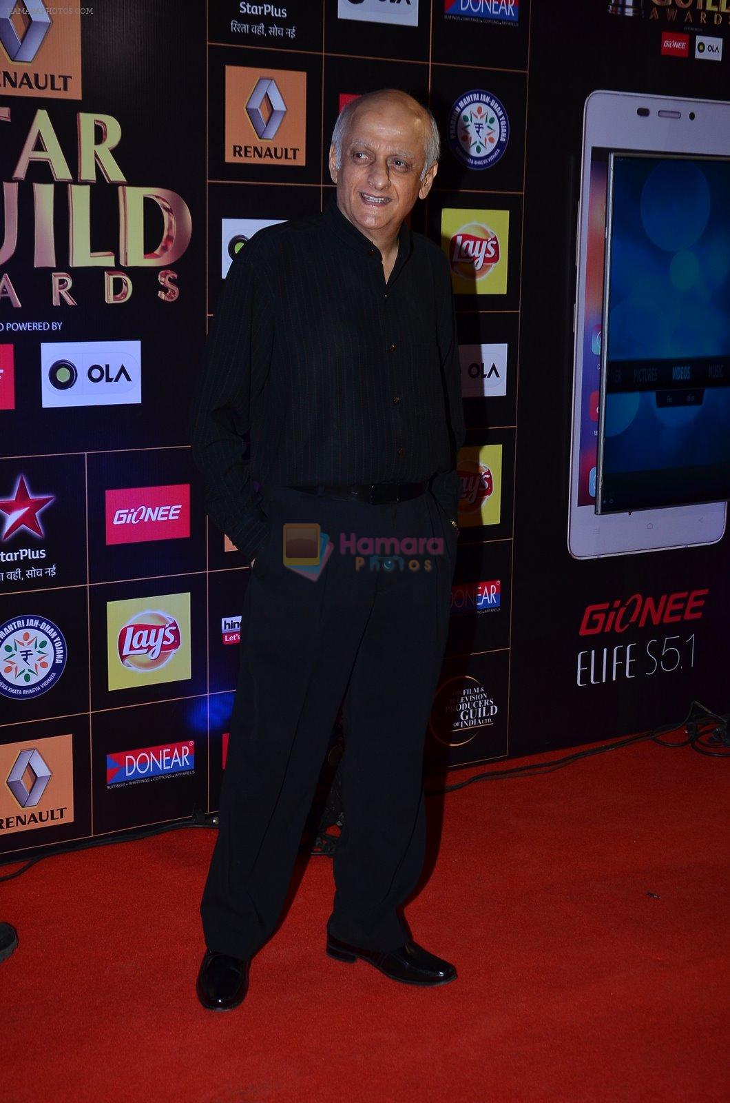 Mukesh Bhatt at Producers Guild Awards 2015 in Mumbai on 11th Jan 2015