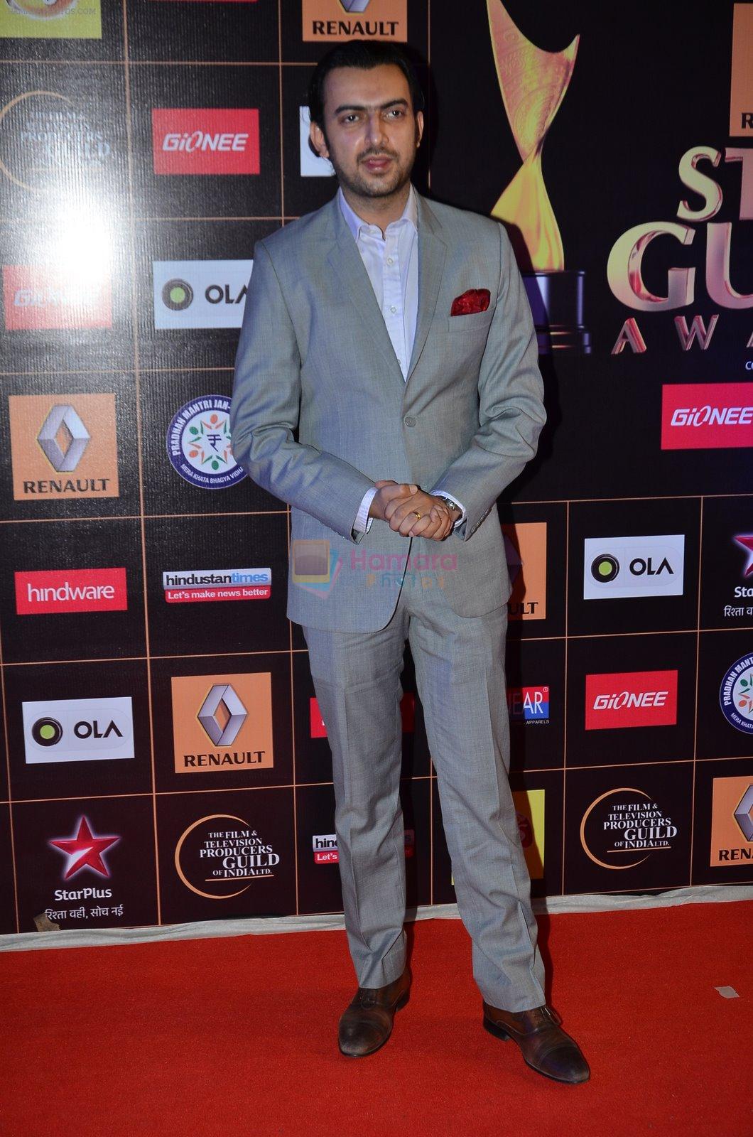 Sahil Sangha at Producers Guild Awards 2015 in Mumbai on 11th Jan 2015