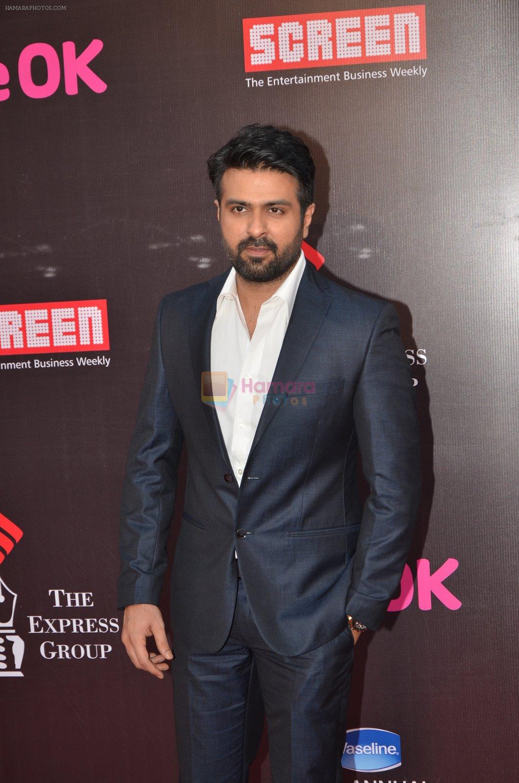 Harman Baweja at Life Ok Screen Awards red carpet in Mumbai on 14th Jan 2015