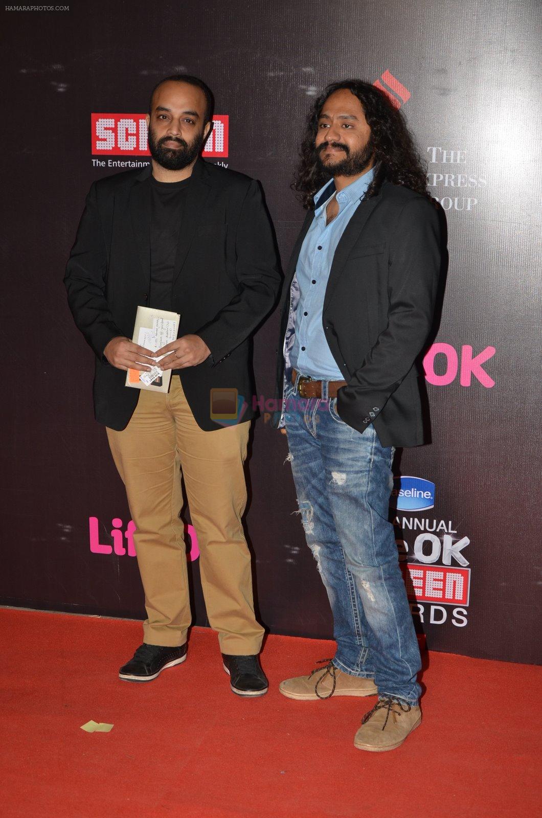 at Life Ok Screen Awards red carpet in Mumbai on 14th Jan 2015