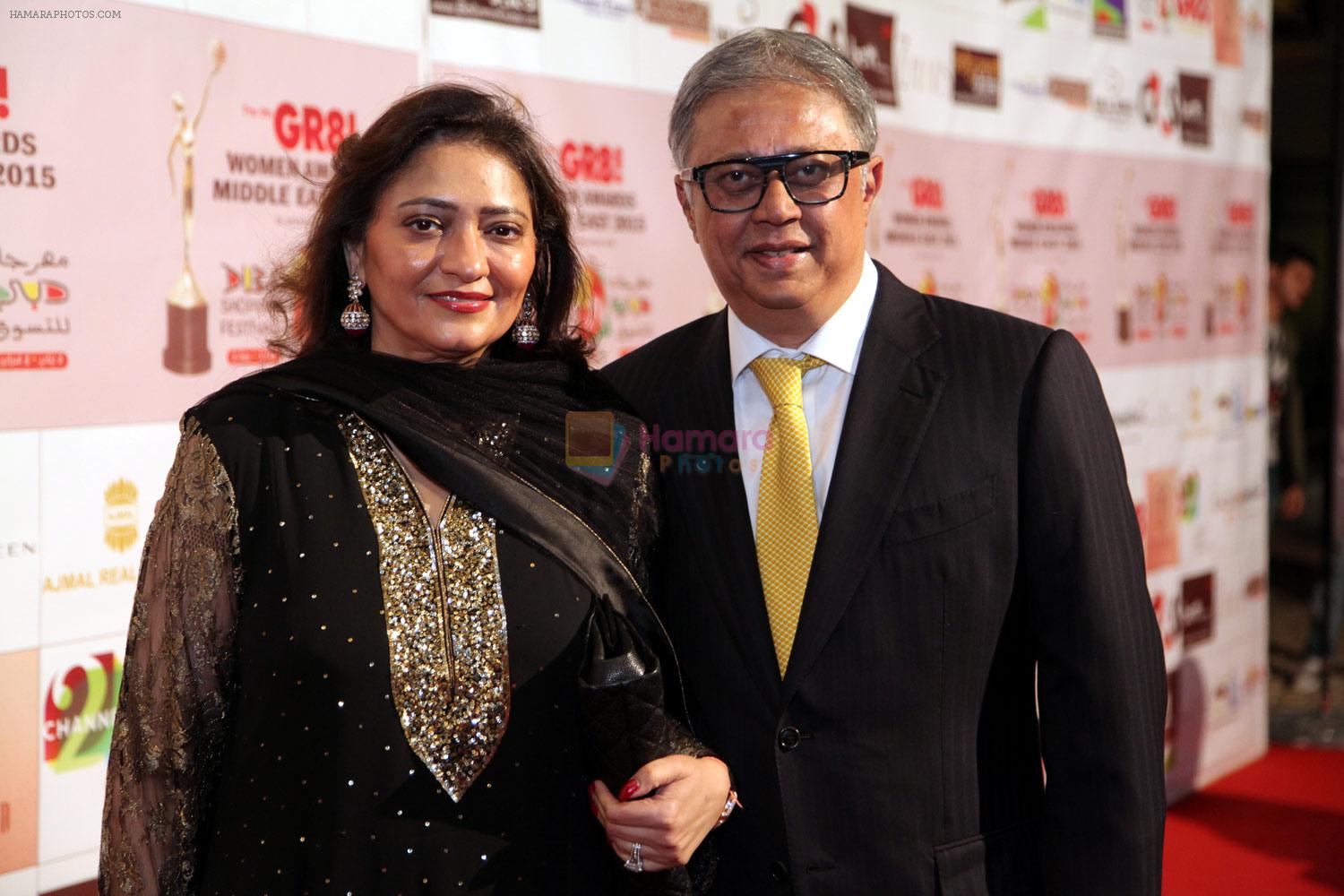 at the Red Carpet of THE GR8! Women Awards-ME 2015, held on the 12th January 2015 at Sofitel, Palms, Dubai