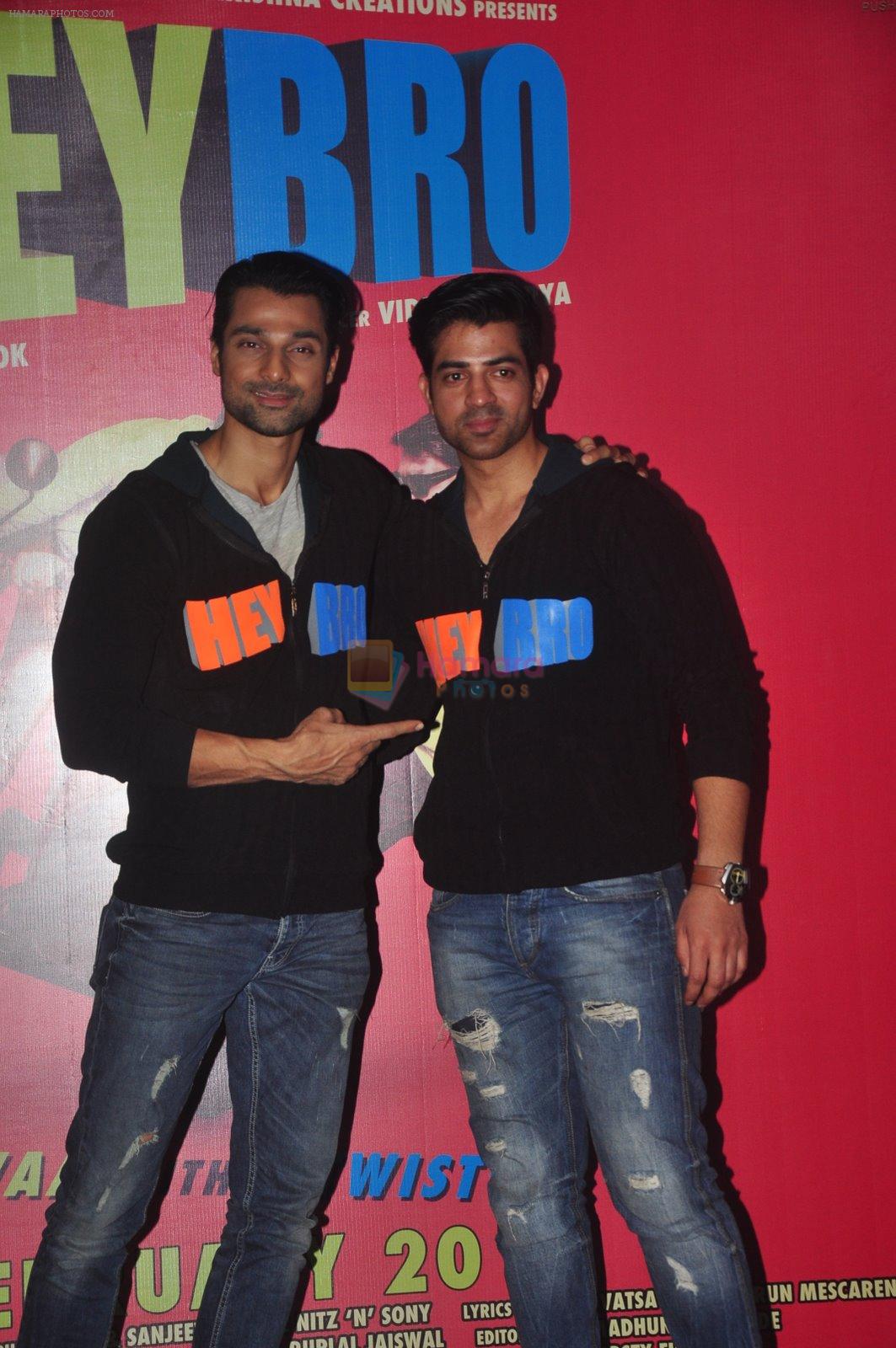 Maninder Singh, Hanif Hilal at Hey Bro launch in PVR on 15th Jan 2015