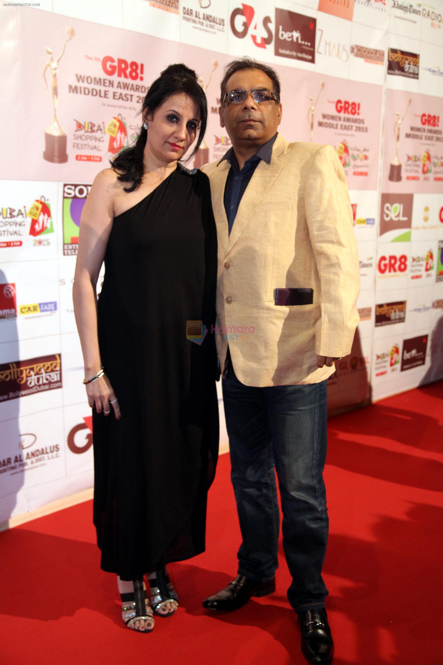 at the Red Carpet of THE GR8! Women Awards-ME 2015, held on the 12th January 2015 at Sofitel, Palms, Dubai