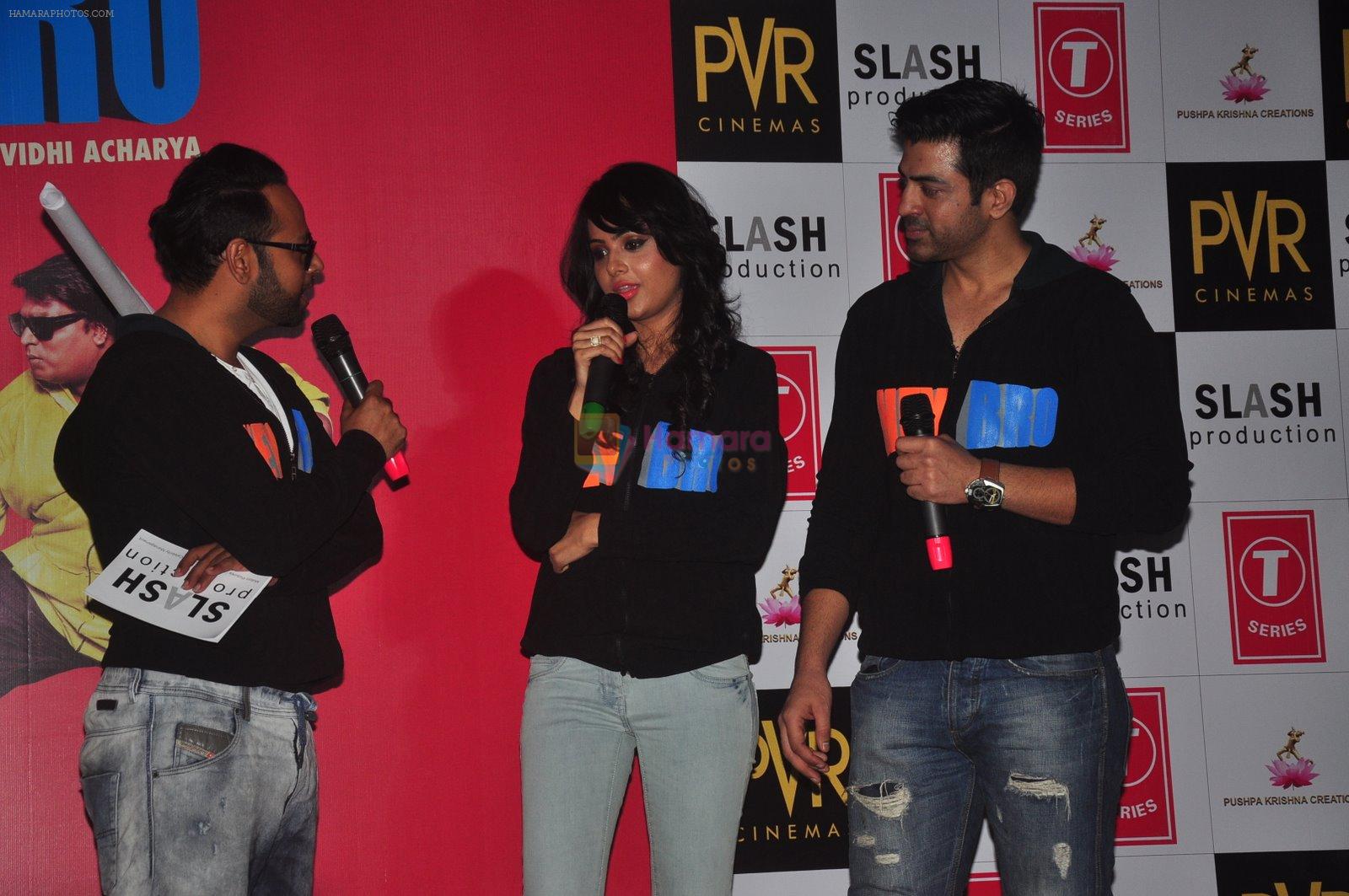Andy, Hanif Hilal, Maninder Singh, Nupur Sharma at Hey Bro launch in PVR on 15th Jan 2015