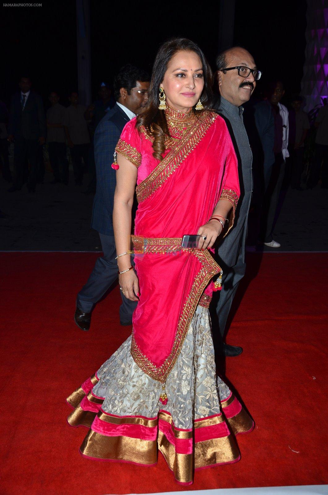 Jaya Prada at Kush Wedding Reception in Sahara Star, Mumbai on 19th Jan 2015