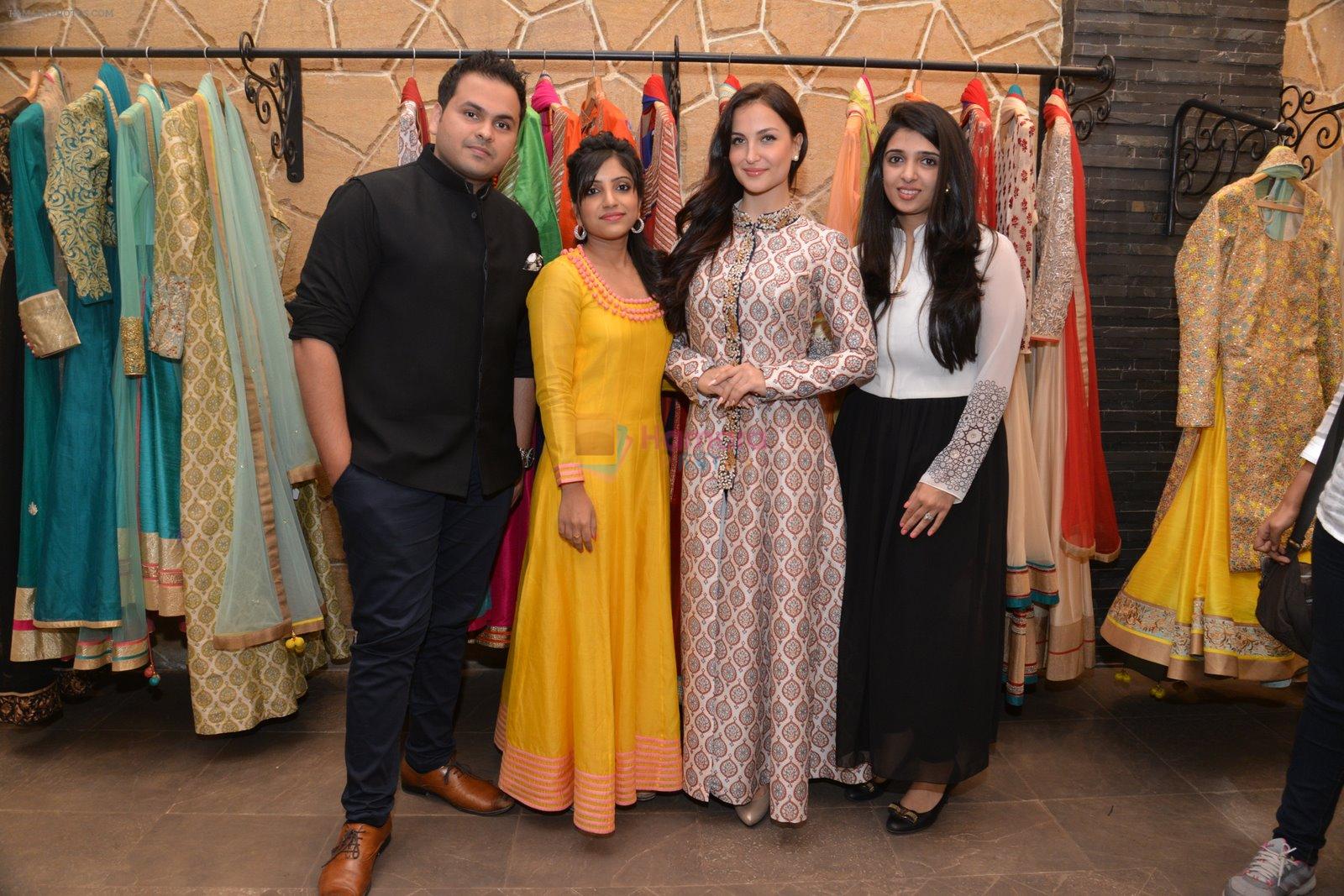 Elli Avram at the festive collection launch at the Hue store on 20th Jan 2015