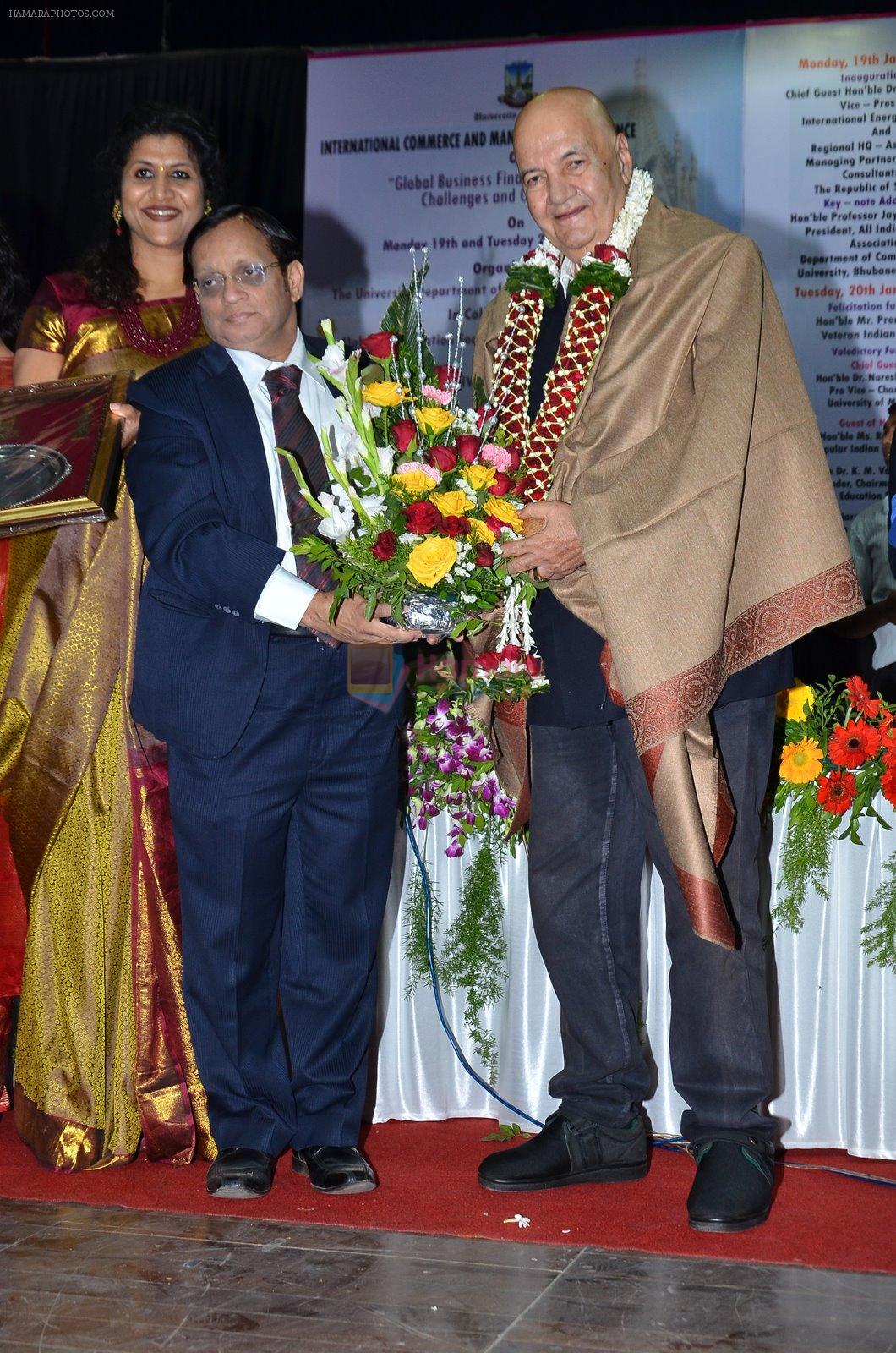 Prem Chopra at Mumbai university in Santacruz, Mumbai on 20th Jan 2015