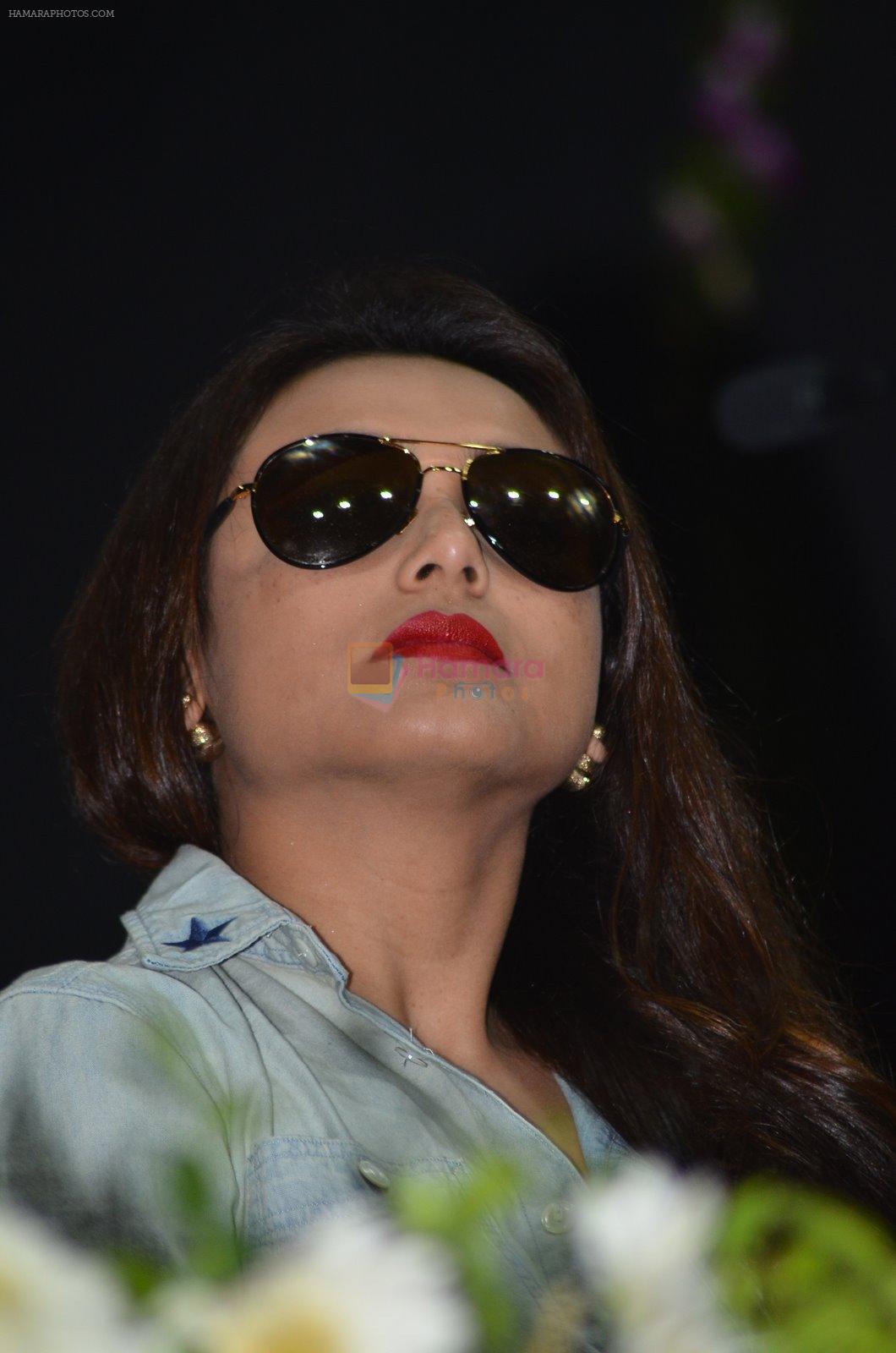Rani Mukherjee at Mumbai university in Santacruz, Mumbai on 20th Jan 2015