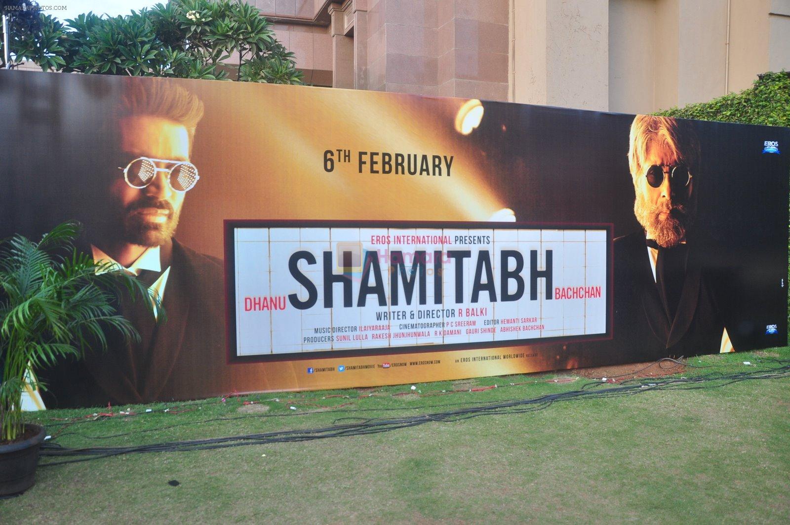 at Shamitabh music launch in Taj Land's End, Mumbai on 20th Jan 2015