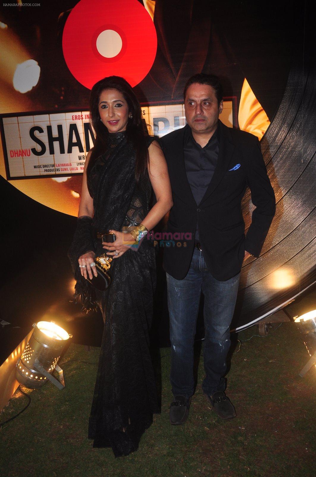 Krishika Lulla, Sunil Lulla at Shamitabh music launch in Taj Land's End, Mumbai on 20th Jan 2015