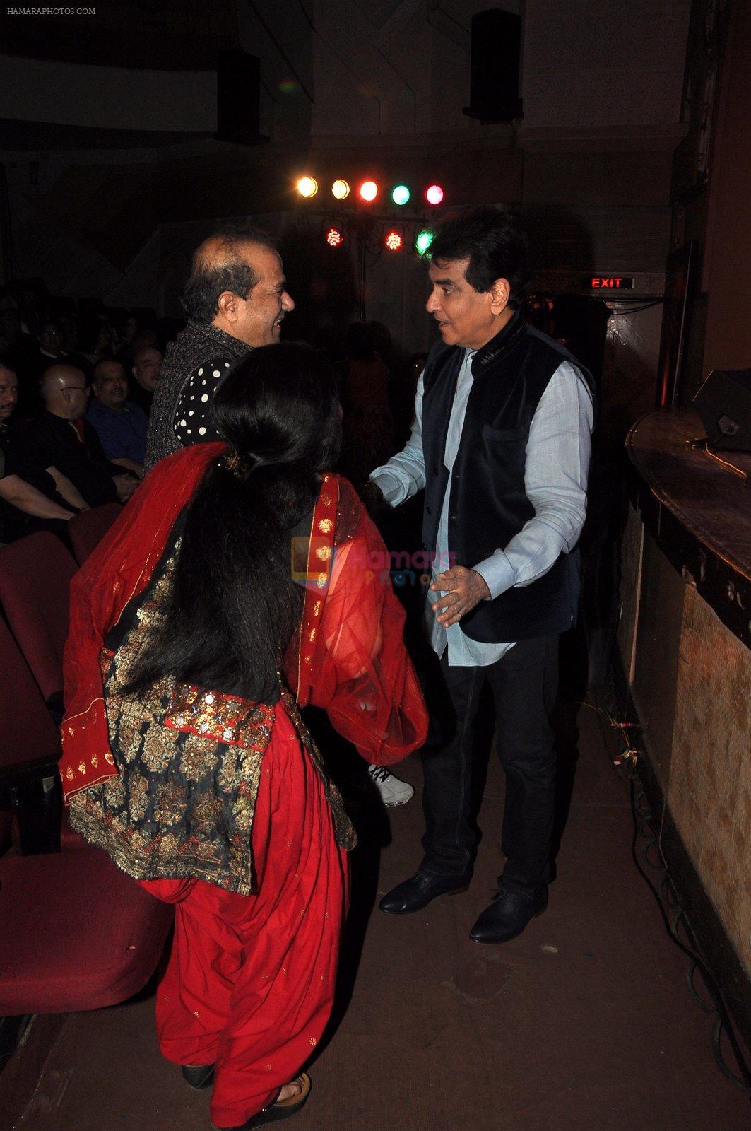 Jeetendra, Suresh Wadkar at Kishore concert in Bandra, Mumbai on 24th Jan 2015