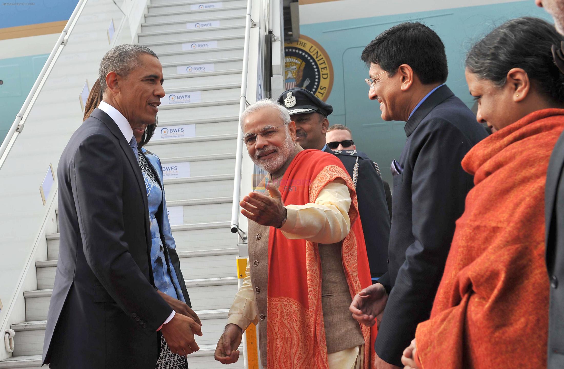 Narendra Modi meets Obama on 25th Jan 2015