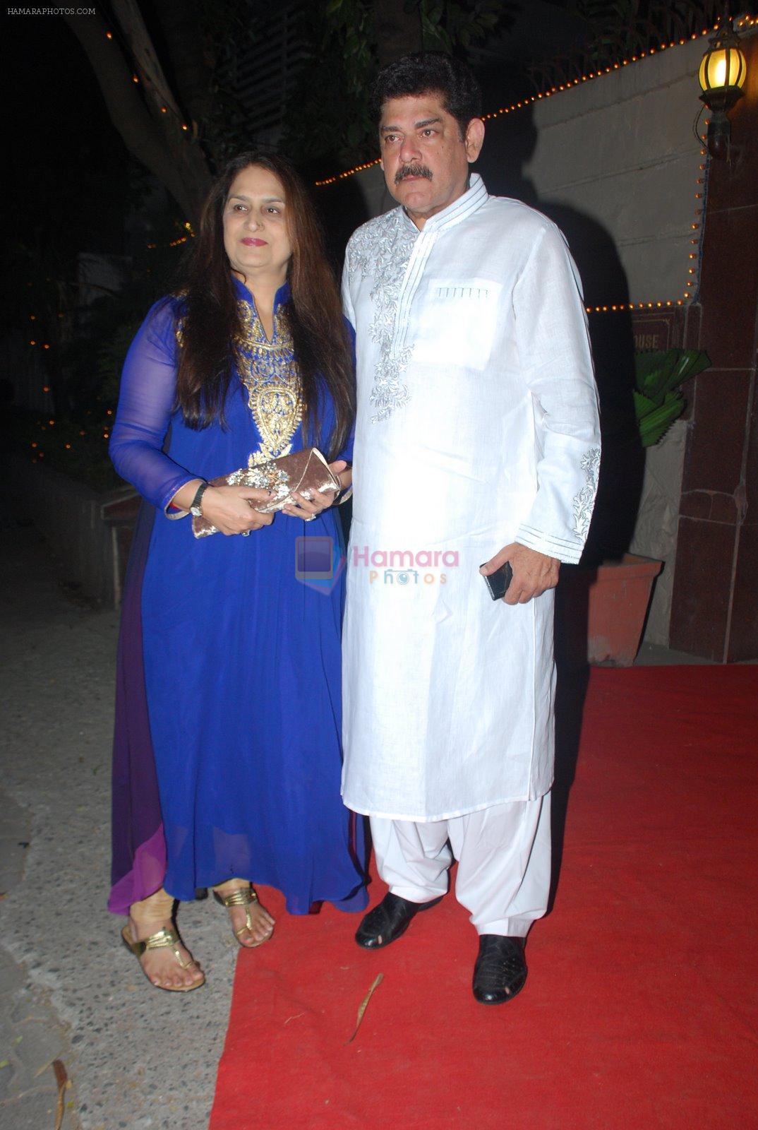 Pankaj Dheer at Bappi Lahiri's wedding anniversary in Juhu, Mumbai on 23rd Jan 2014