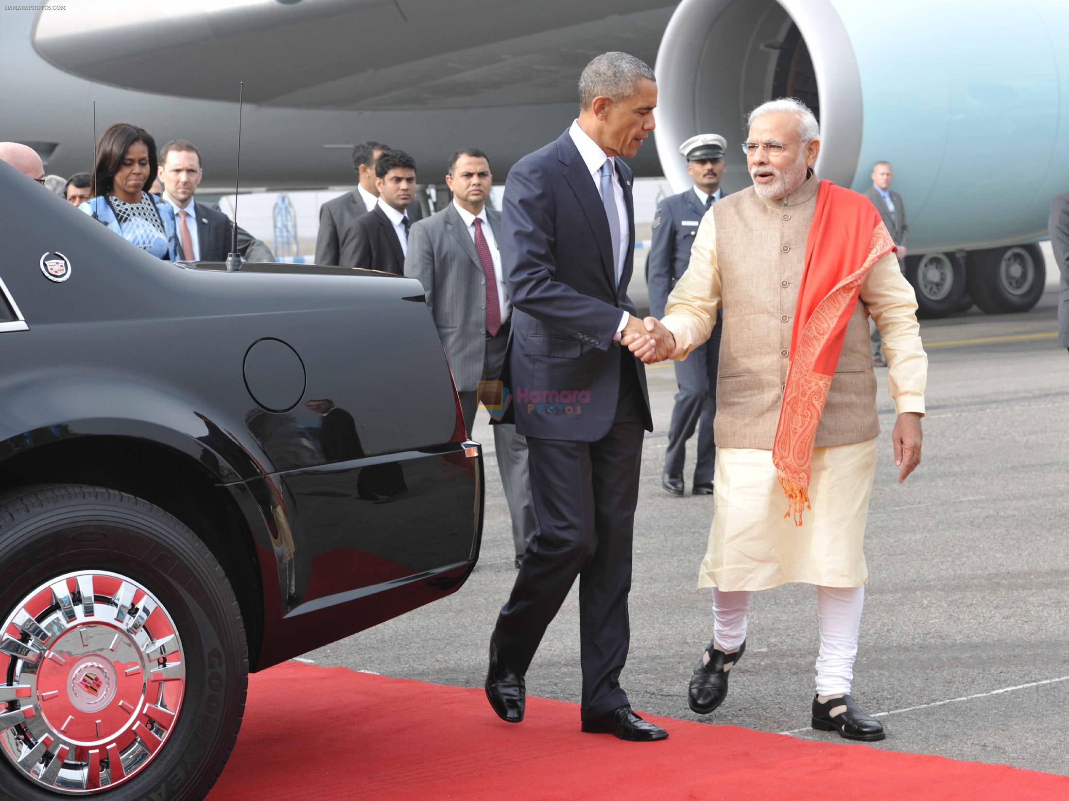 Narendra Modi meets Obama on 25th Jan 2015