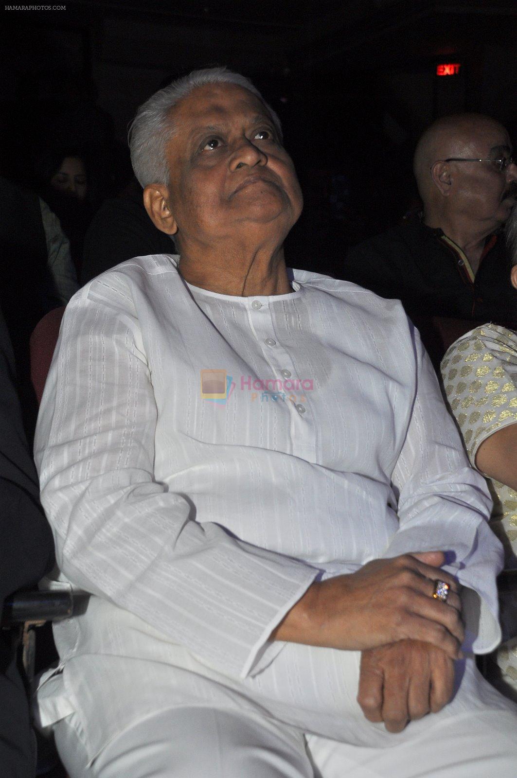 Pyarelal Nayyar at Kishore concert in Bandra, Mumbai on 24th Jan 2015