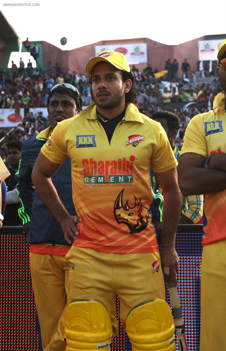 at Mumbai Heroes CCL match on 26th Jan 2015