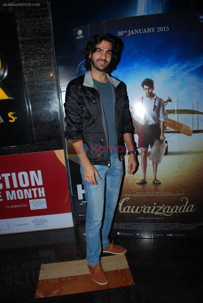 Karan Grover at the Premiere of Hawaizaada in Mumbai on 29th Jan 2015