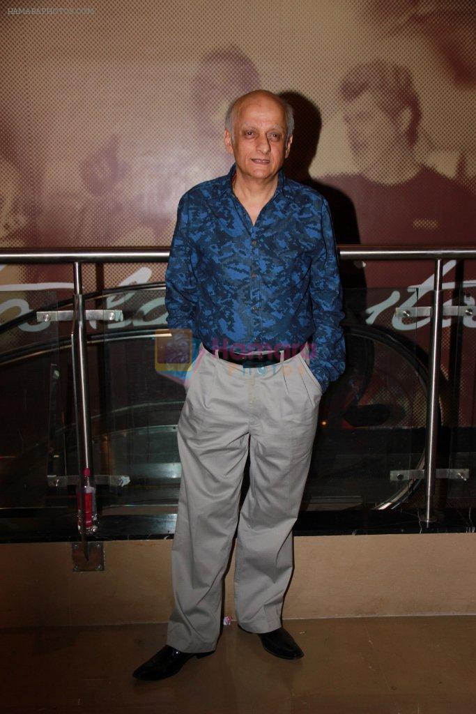 Mukesh Bhatt at the Premiere of Khamoshiyaan in Mumbai on 29th Jan 2015