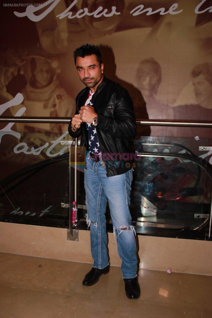 Ajaz Khan at the Premiere of Khamoshiyaan in Mumbai on 29th Jan 2015