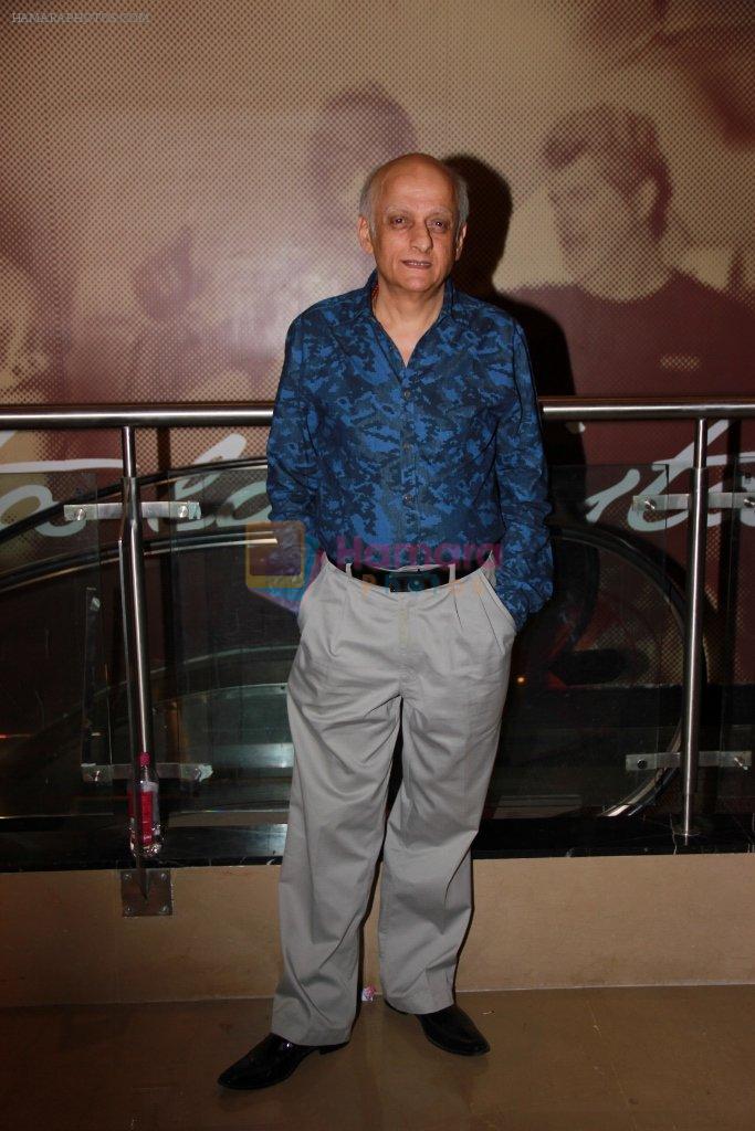 Mukesh Bhatt at the Premiere of Khamoshiyaan in Mumbai on 29th Jan 2015