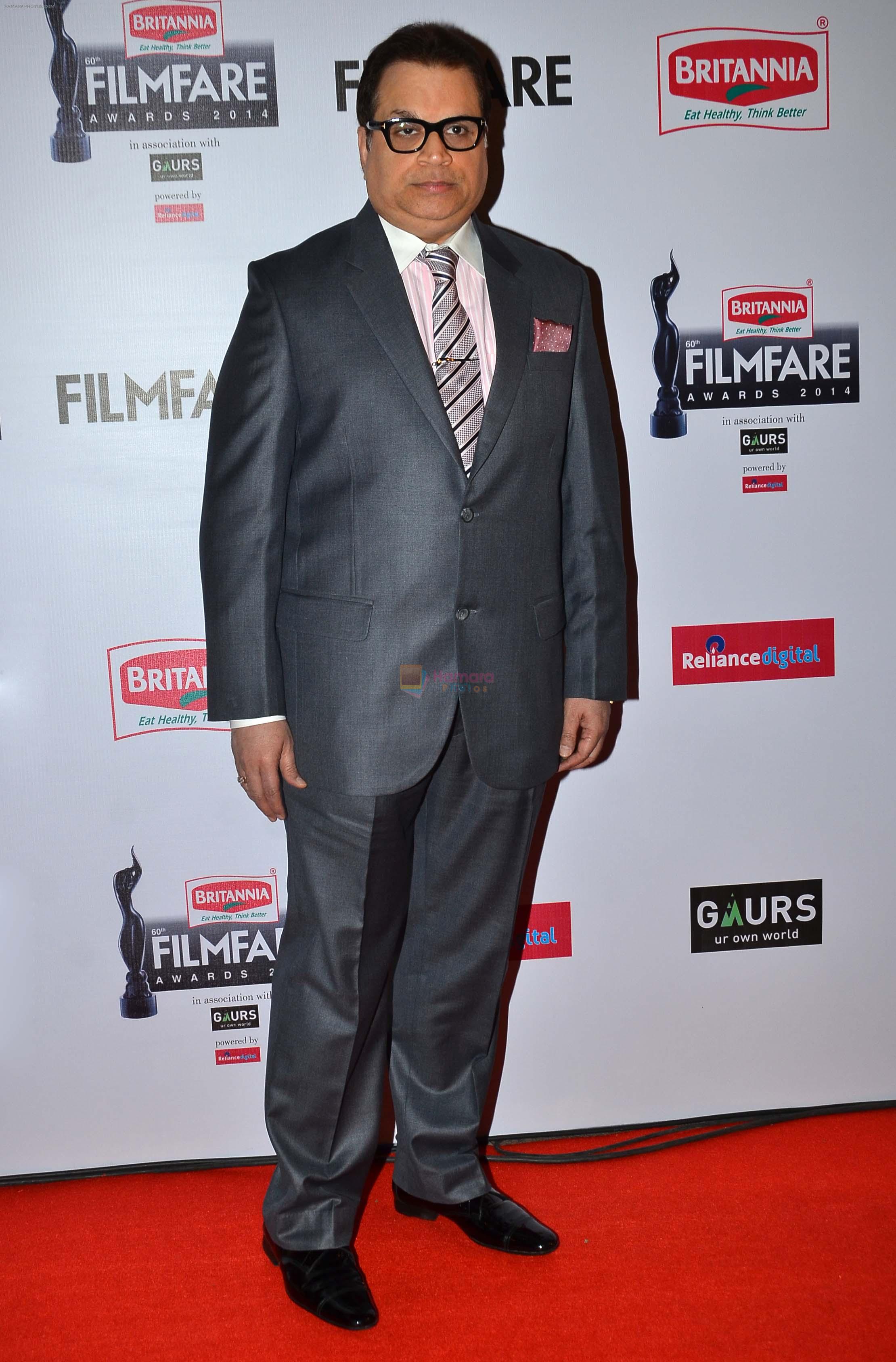 Ramesh Taurani graces the red carpet at the 60th Britannia Filmfare Awards
