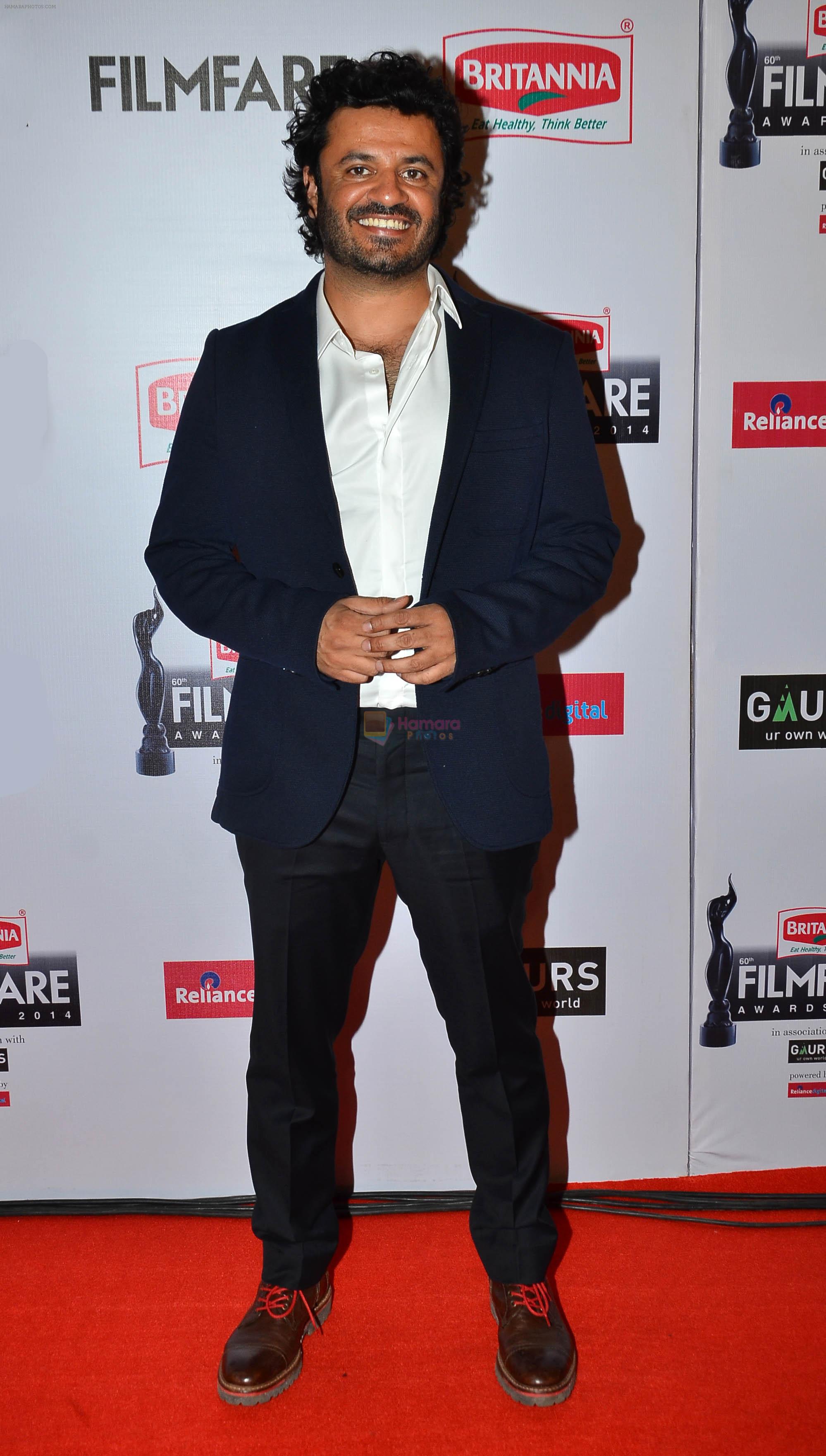 Vikas Bhal graces the red carpet at the 60th Britannia Filmfare Awards