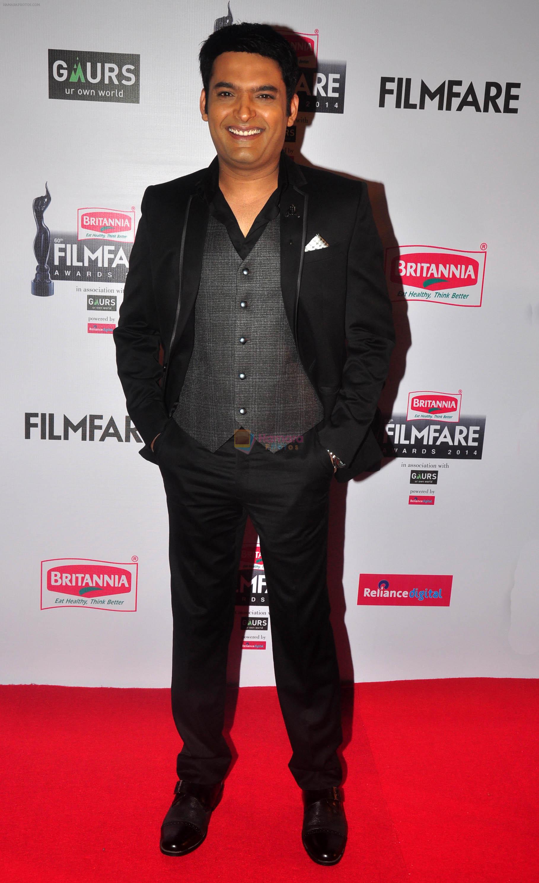 Kapil Sharma graces the red carpet at the 60th Britannia Filmfare Awards