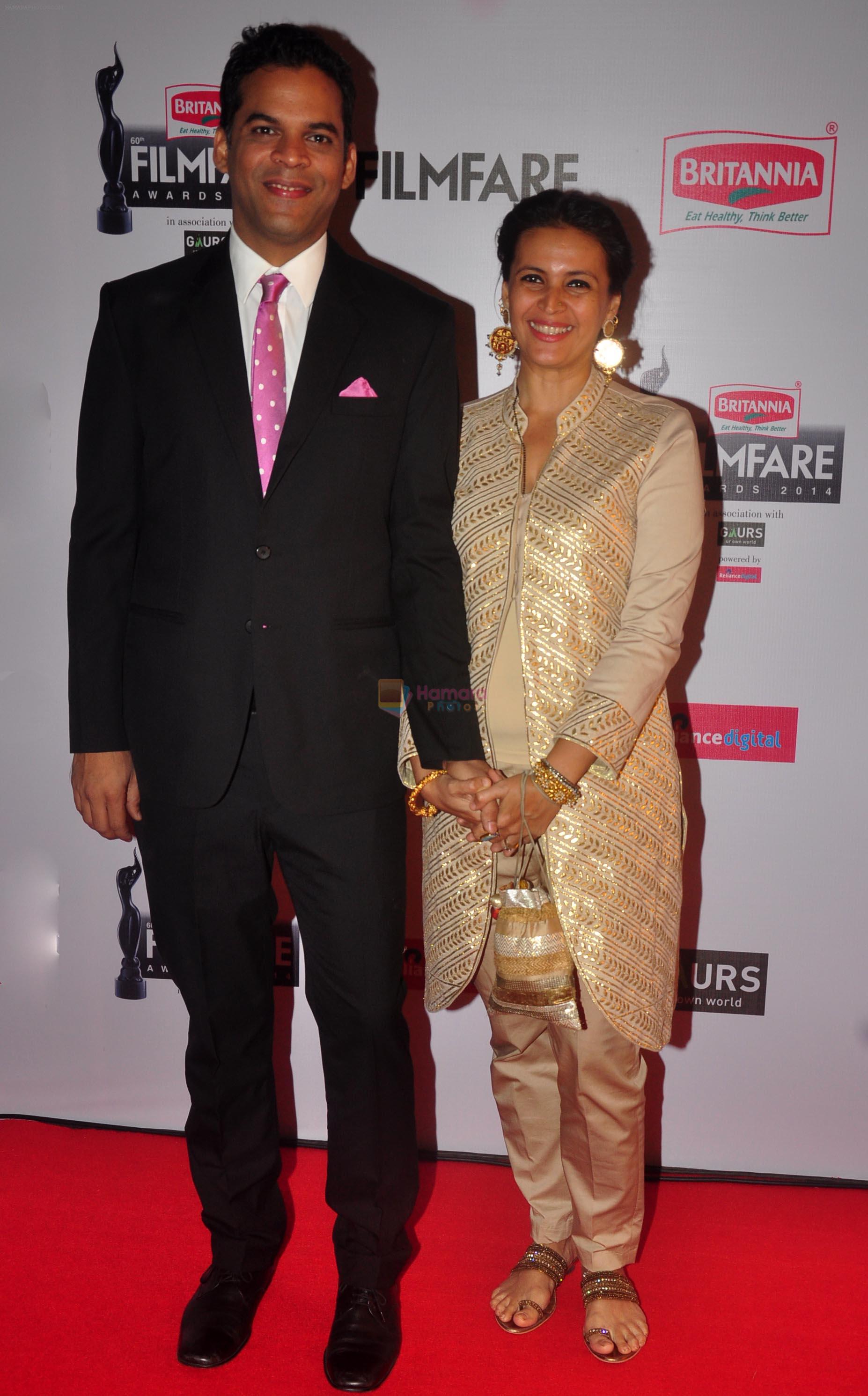 Celebs graces the red carpet at the 60th Britannia Filmfare Awards.1