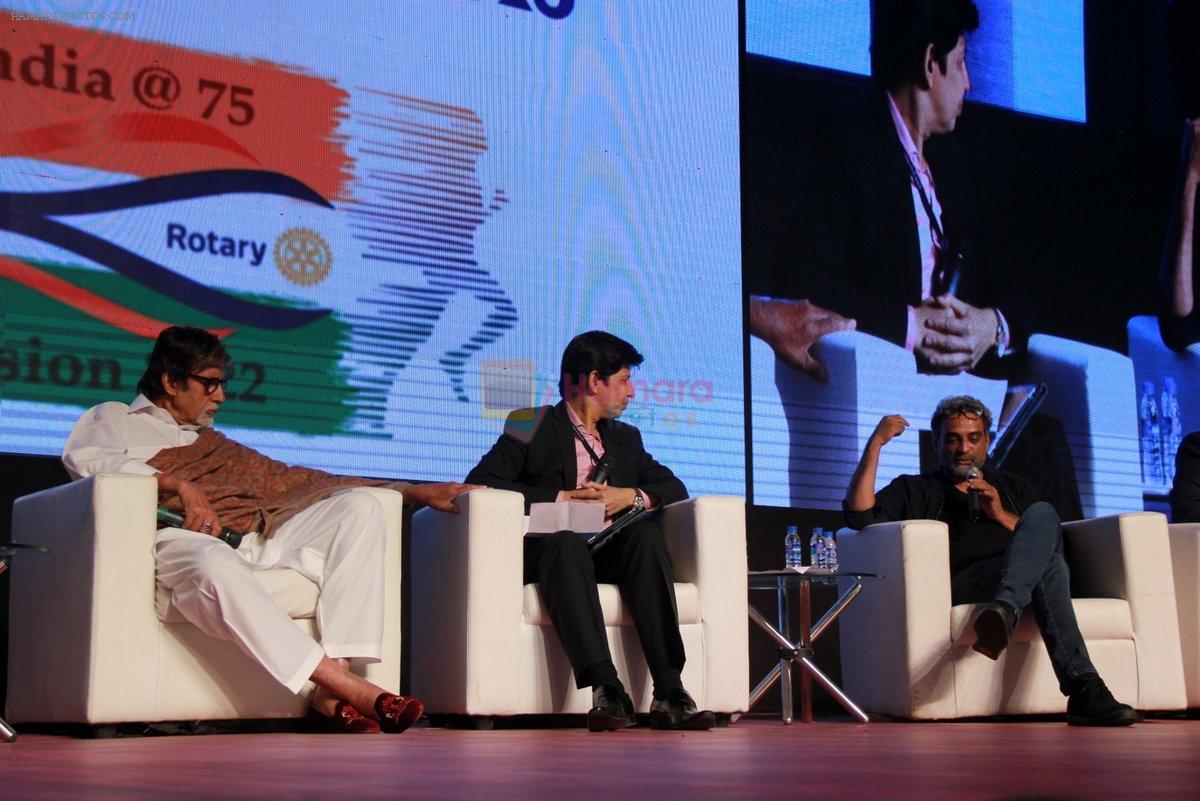 Amitabh Bachchan, R Balki at Discon District Conference in Mumbai on 1st Feb 2015