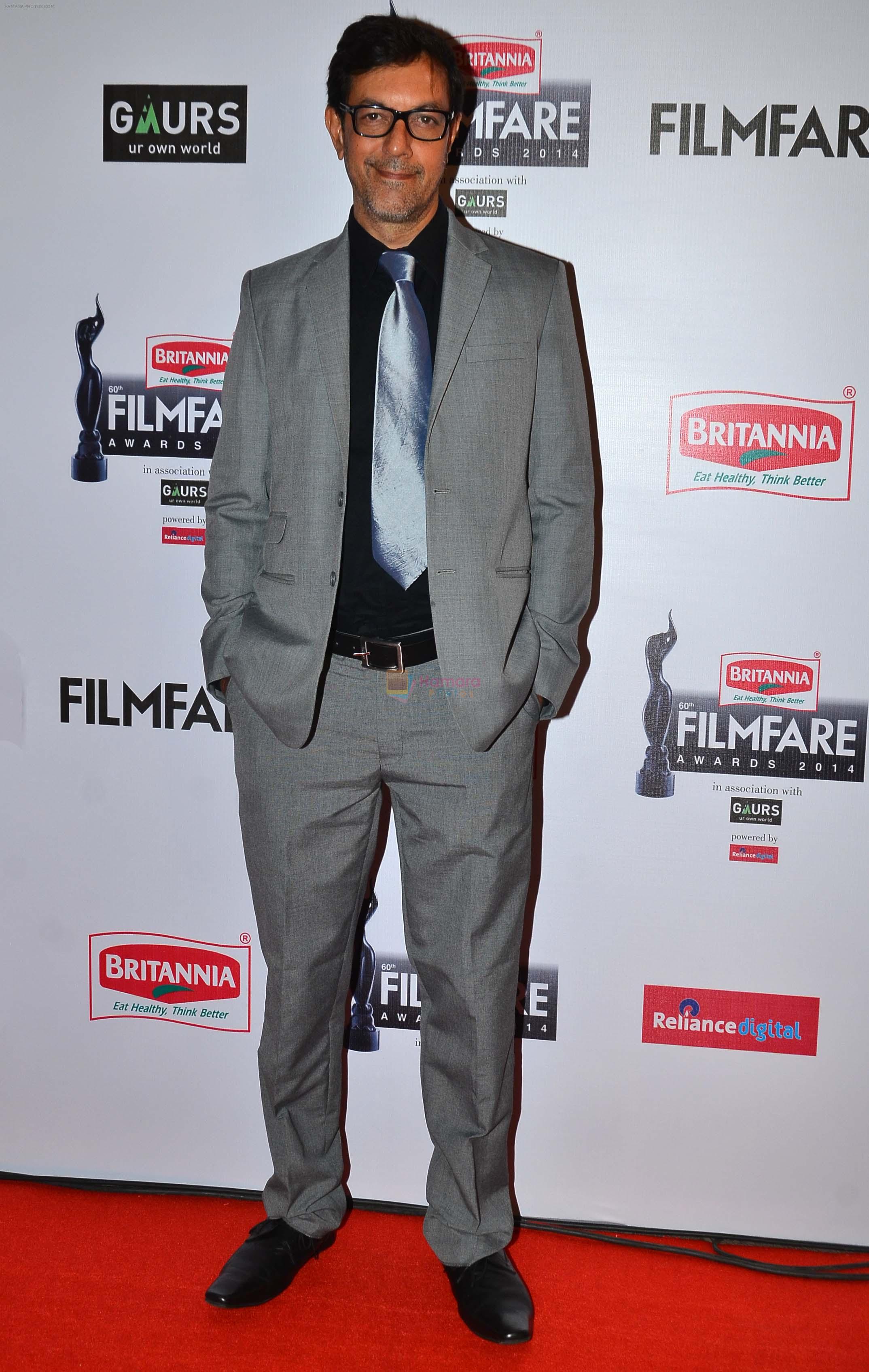 Rajat Kapoor graces the red carpet at the 60th Britannia Filmfare Awards