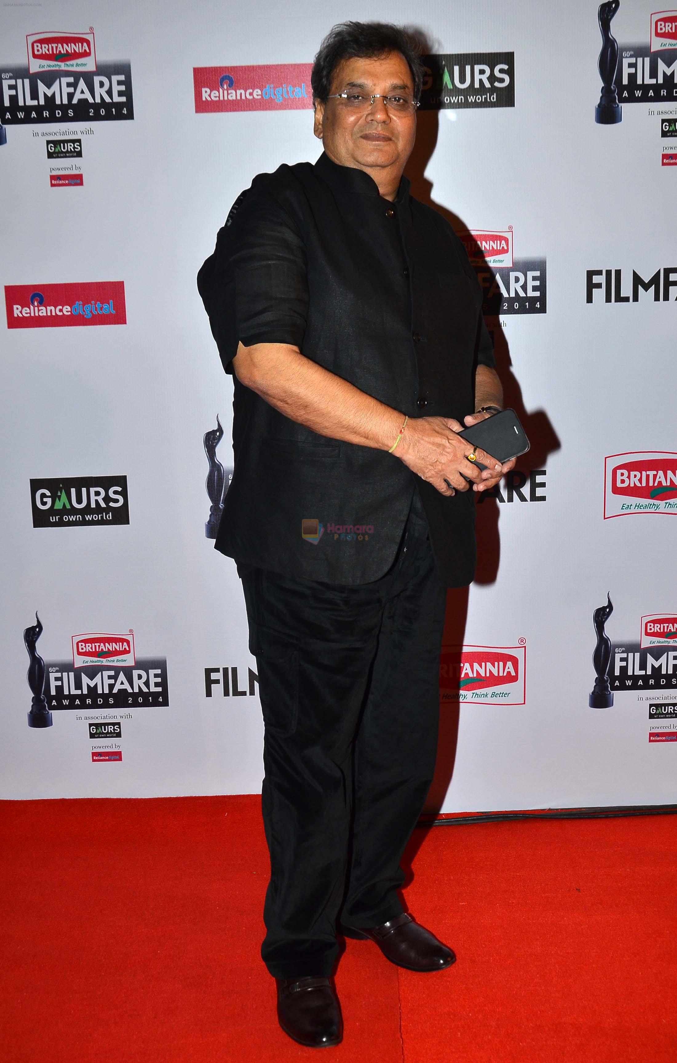 Subhash Ghai graces the red carpet at the 60th Britannia Filmfare Awards