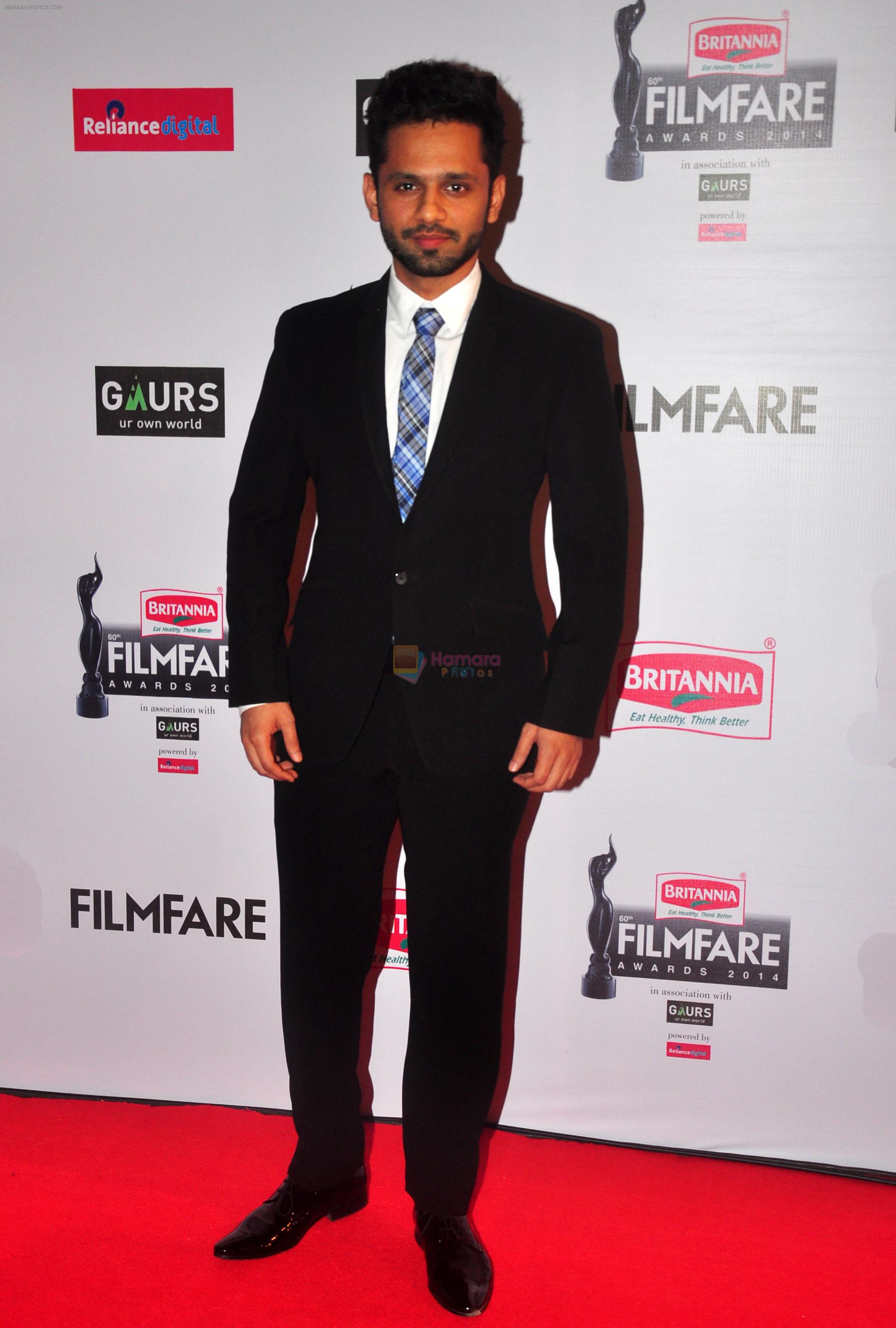 Rahul Vaidya graces the red carpet at the 60th Britannia Filmfare Awards