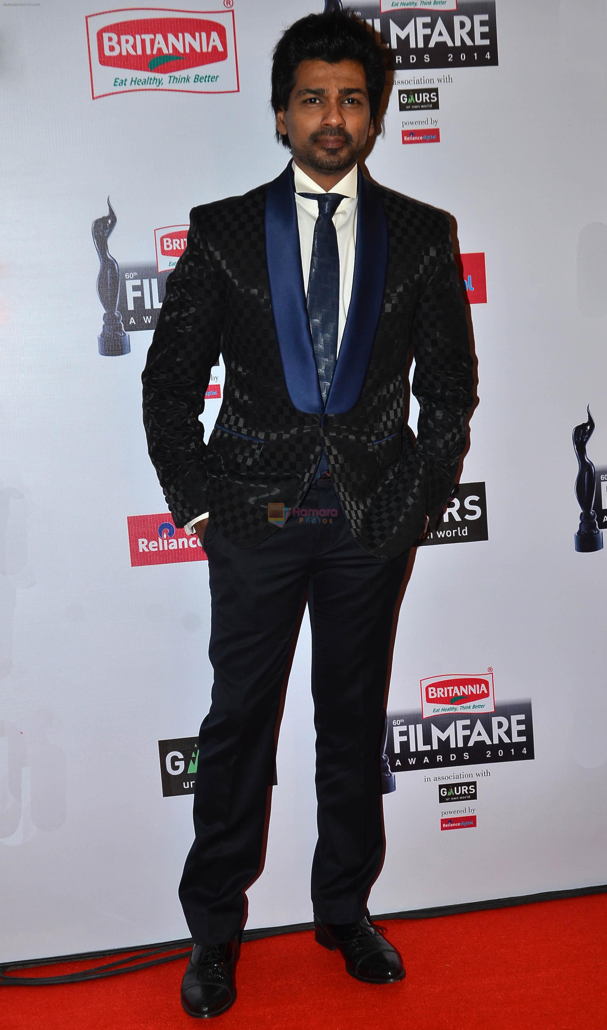 Nikhil Dwivedi graces the red carpet at the 60th Britannia Filmfare Awards
