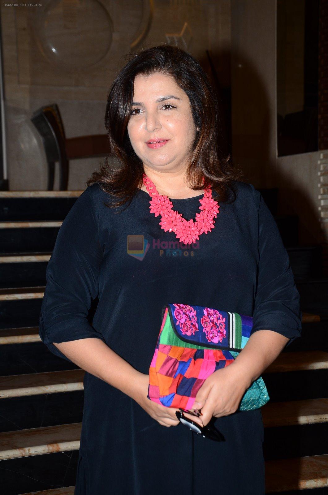 Farah Khan at the launch of Irshad Kamil's first book of poems, Ek Maheena Nazmon Ka in Mumbai on 3rd Feb 2015