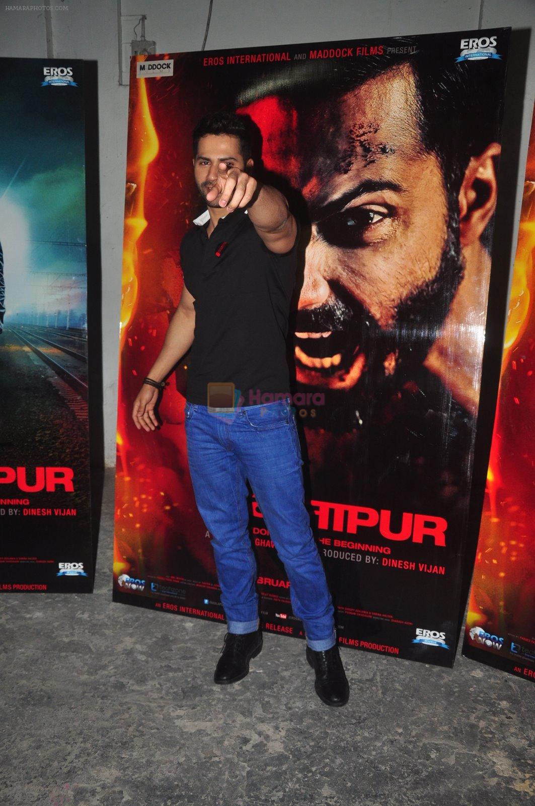 Varun Dhawan promotes Badlapur in Mehboob, Mumbai on 4th Feb 2015