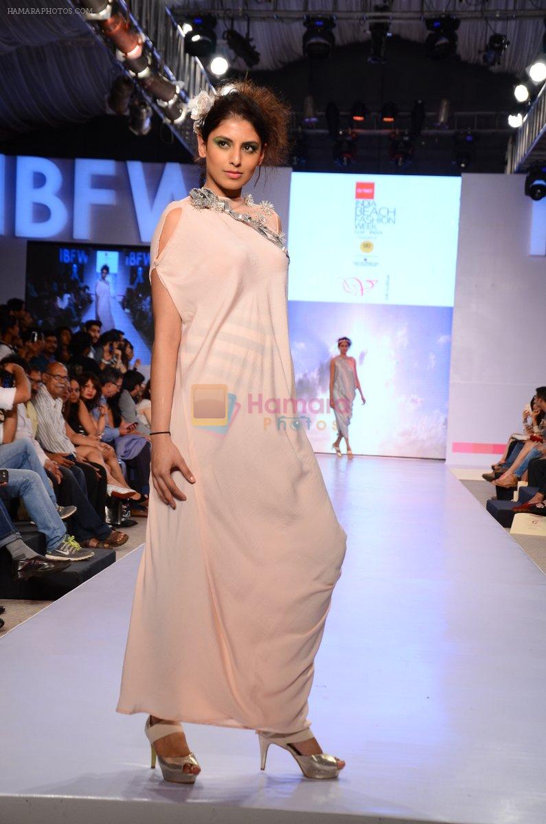 Model walk the ramp for Vidhi Wadhwani Show at India beach Fashion Week in Goa on 5th Feb 2015